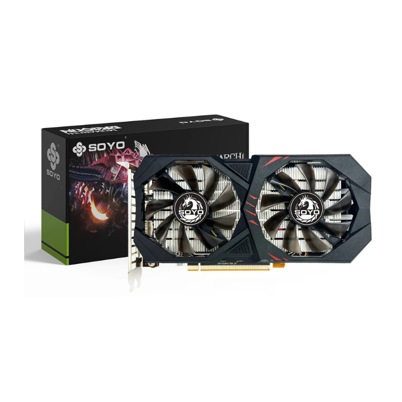 Placa Gráfica SOYO AMD Radeon RX 6600M 8GB GDDR6 – PCIe 4.0 x8, 128-Bit, 8-Pin, GPU para Gaming e PC Desktop